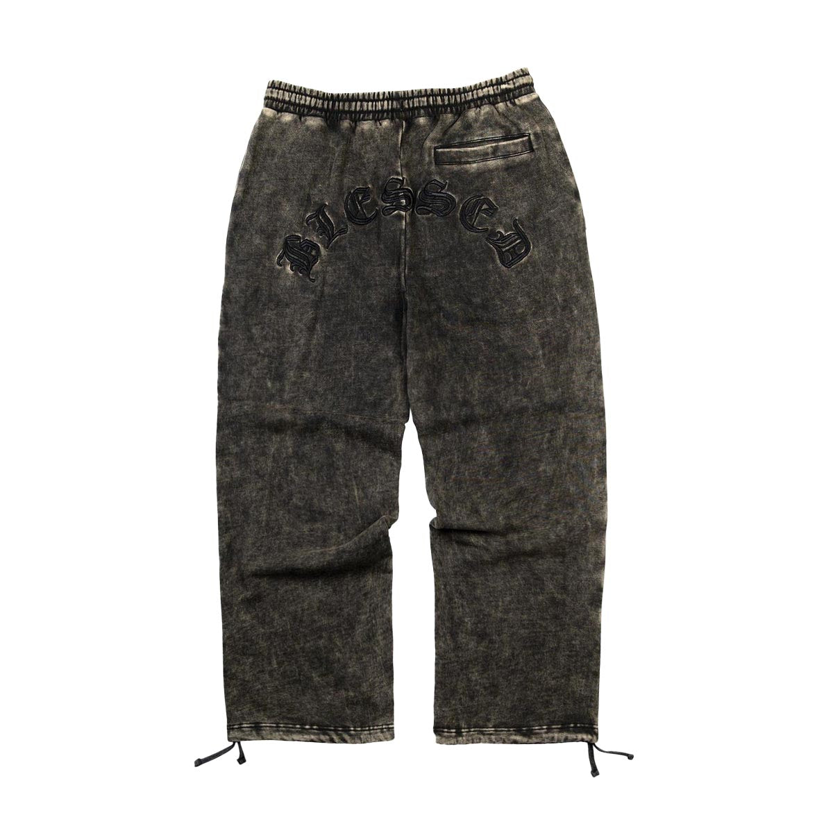 DGK Our Lady Fleece Sweat Pants - Washed Black image 2