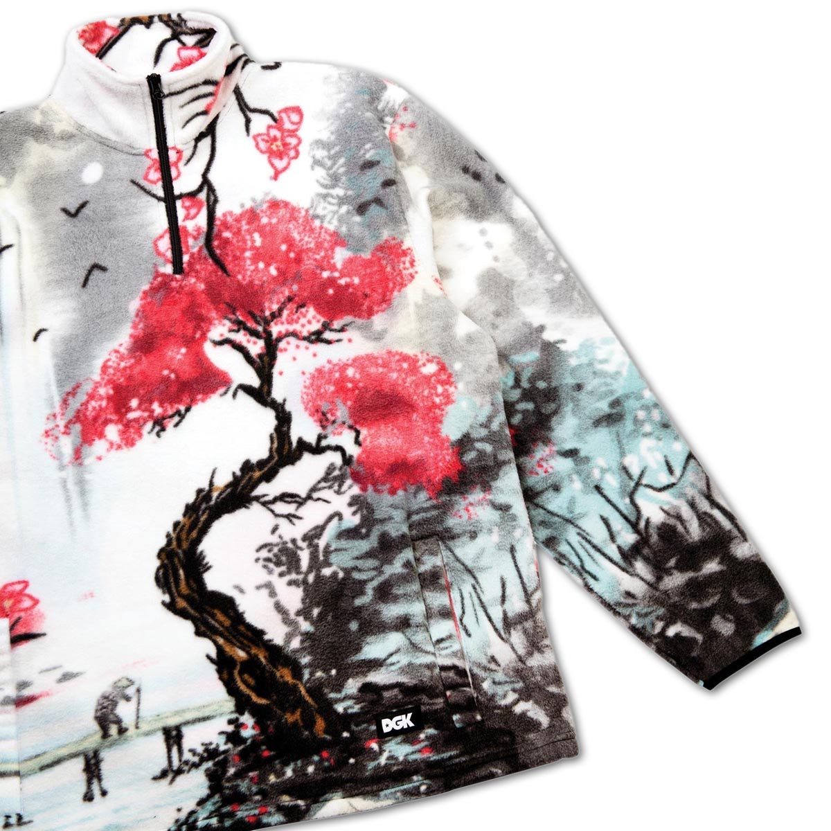 DGK Paradise Polar Fleece Sweatshirt - Multi image 5