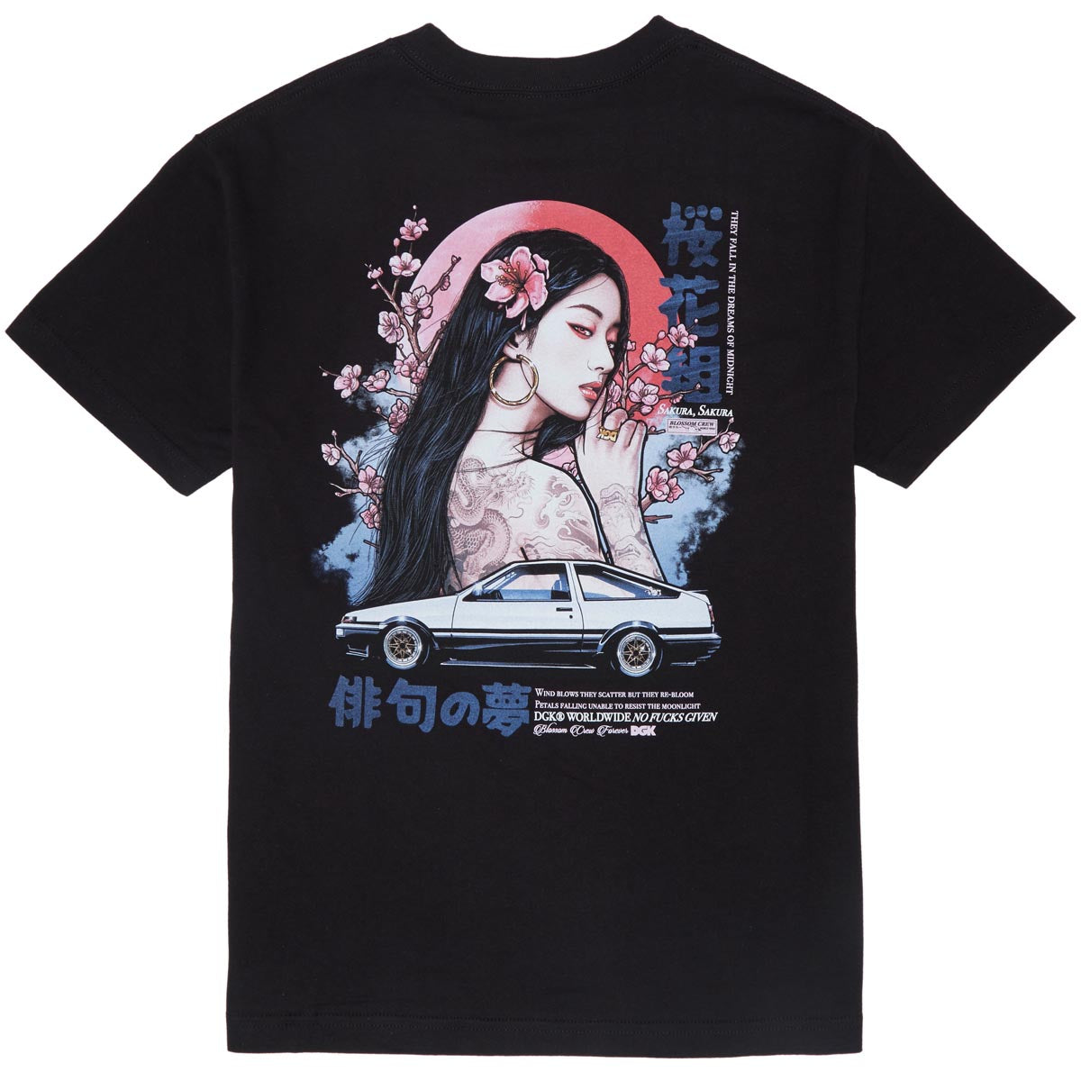 DGK Risen T-Shirt - Black image 2