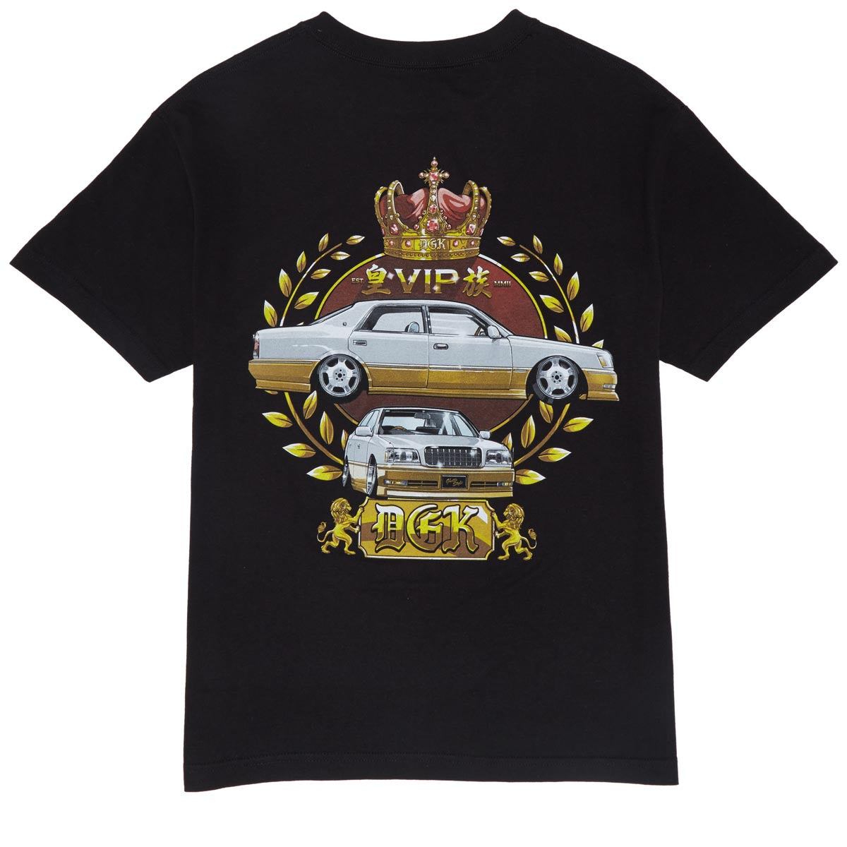 DGK V.I.P T-Shirt - Black image 1