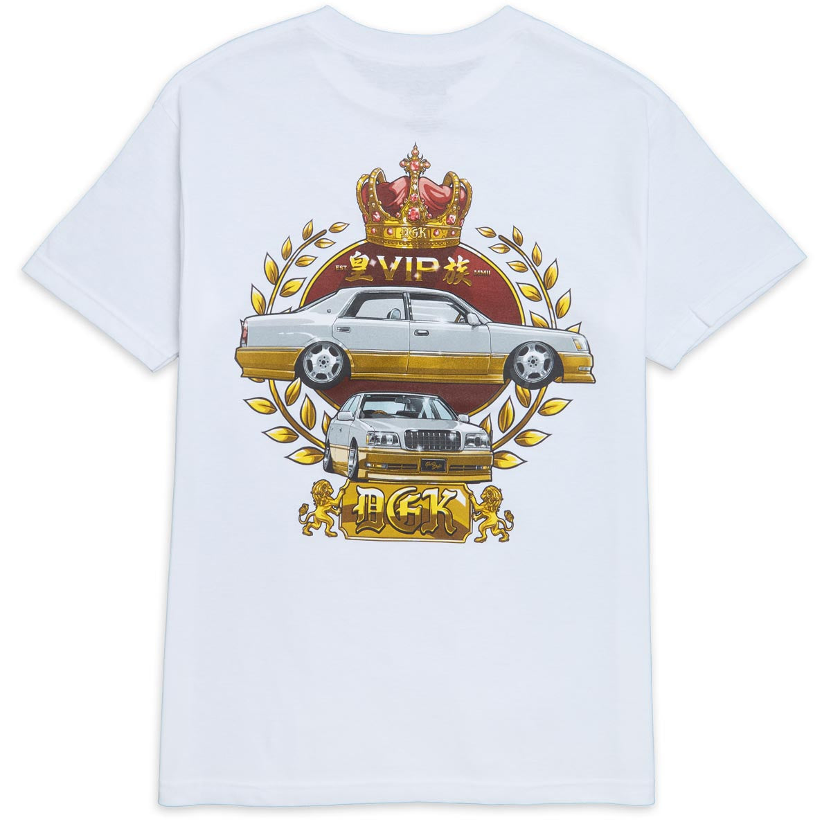 DGK V.I.P T-Shirt - White image 1