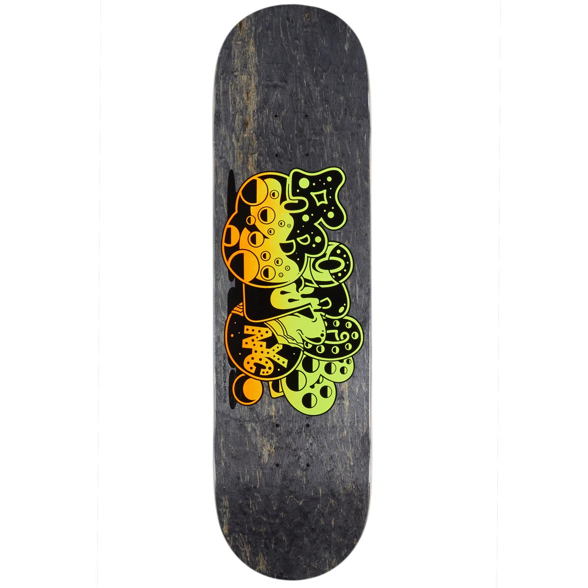 5Boro x SP-One Bubble Skateboard Deck - Black Veneer - 8.50