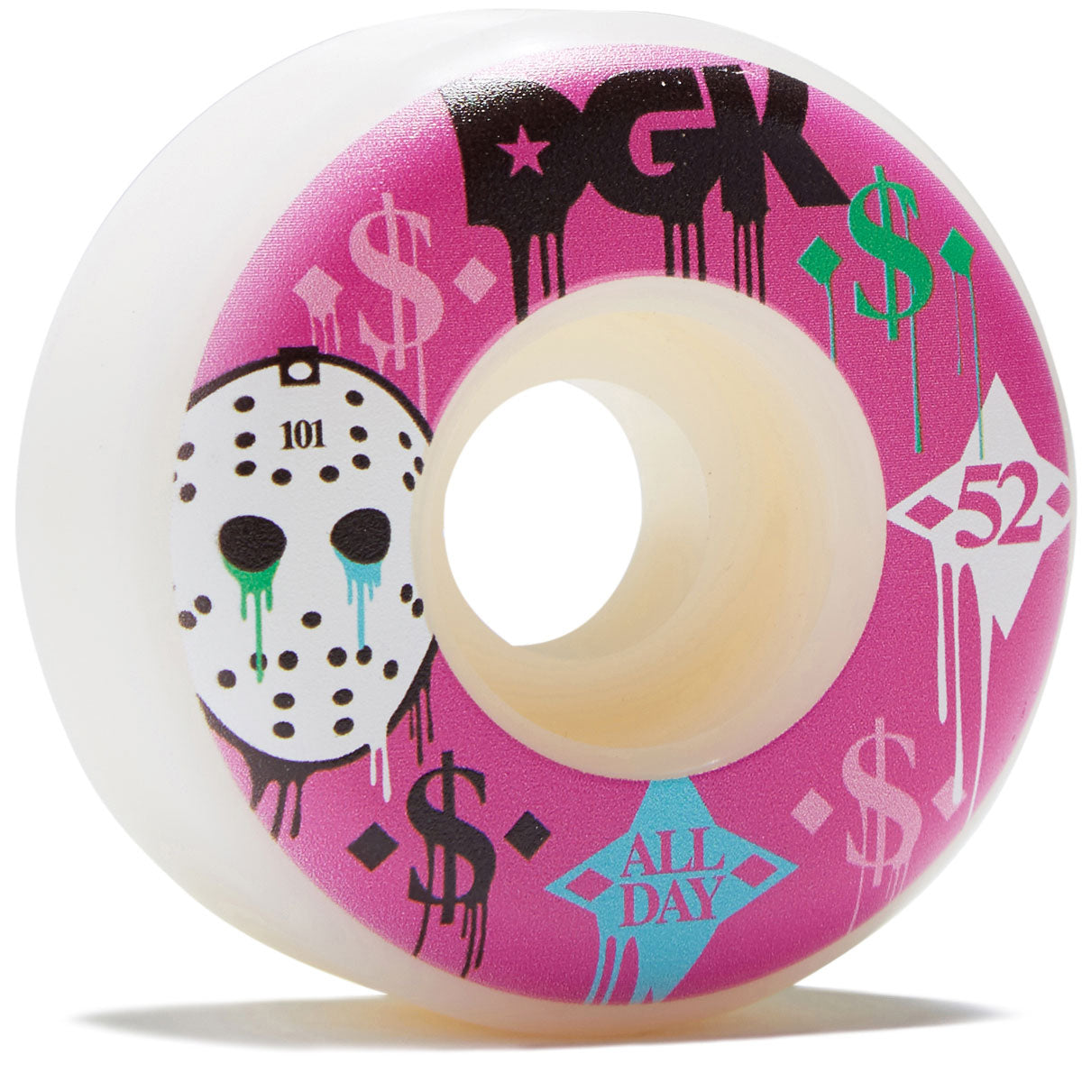 DGK Monogram 101a Skateboard Wheels - 52mm image 1