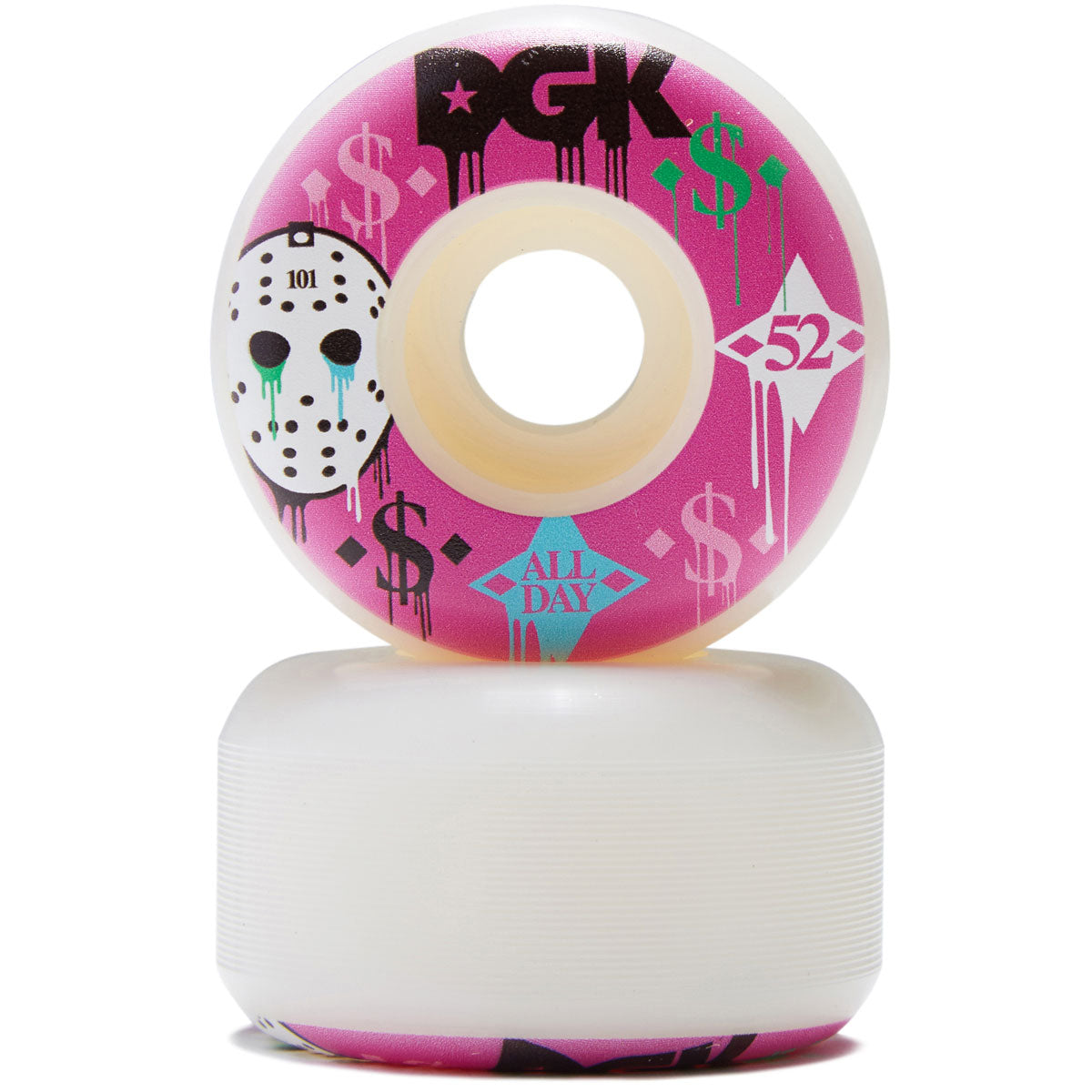 DGK Monogram 101a Skateboard Wheels - 52mm image 2