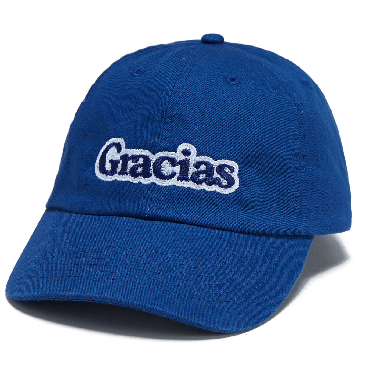 Thank You Gracias Dad Hat - Royal Blue image 1