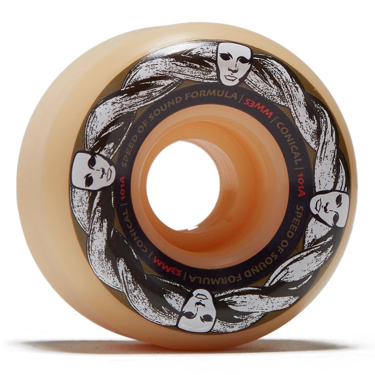 Opera SOS Sopranos Asymmetrical 99a Skateboard Wheels - 53mm image 1