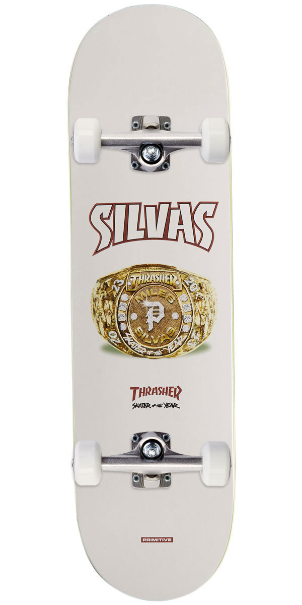 Primitive Silvas SOTY Skateboard Complete - White - 8.50