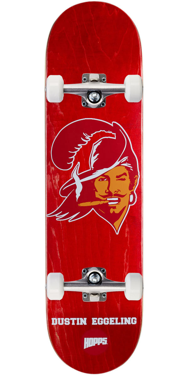 Theories Eggeling Pirate Skateboard Complete - Red - 8.25
