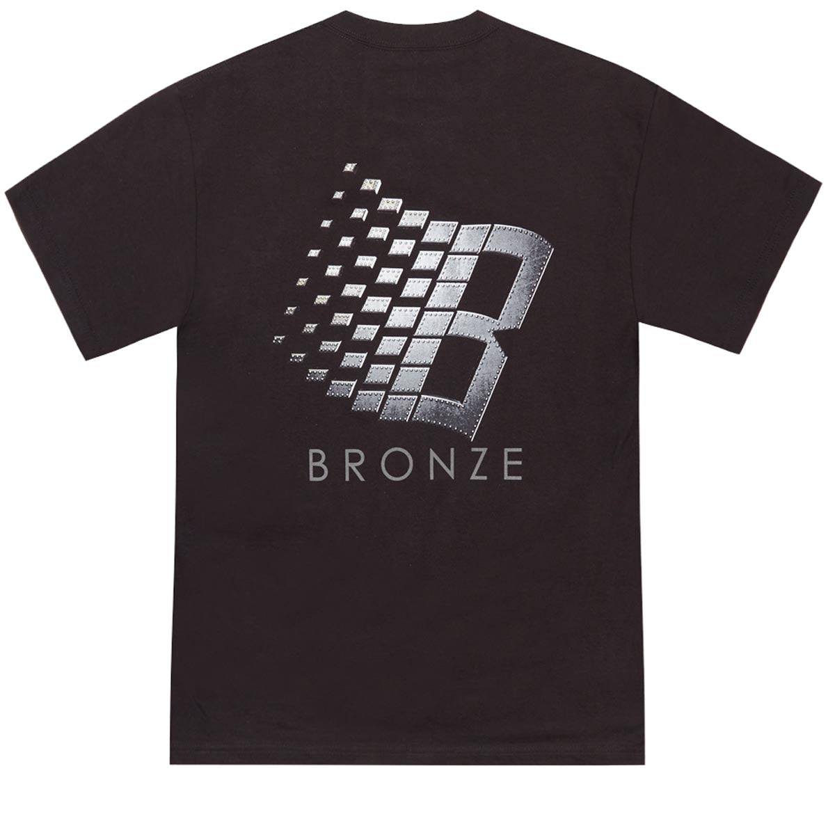 Bronze 56k Bolted B Logo T-Shirt - Black image 1