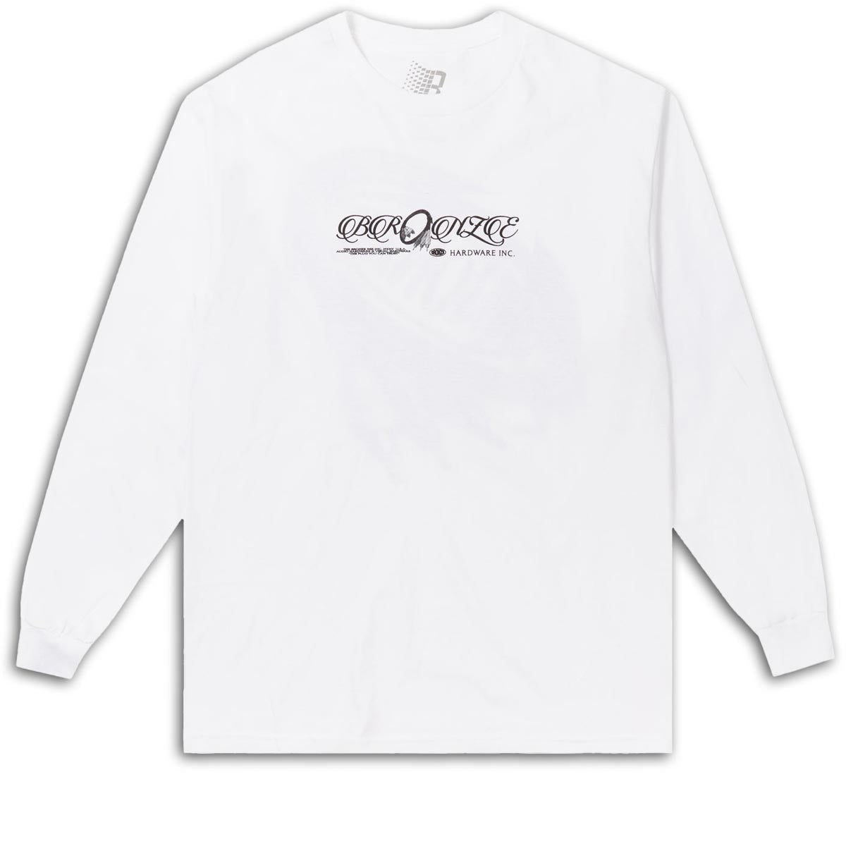 Bronze 56k RCA Cords Long Sleeve T-Shirt - White image 2