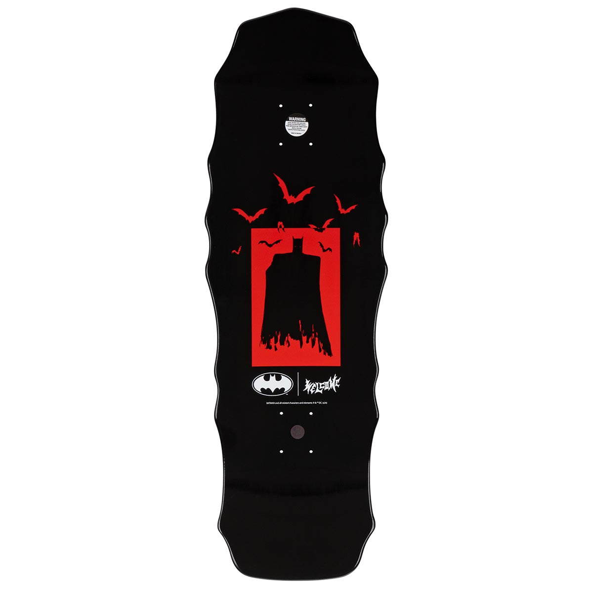 Welcome x Batman Bane On Widow Skateboard Complete - Black Dip - 10.00