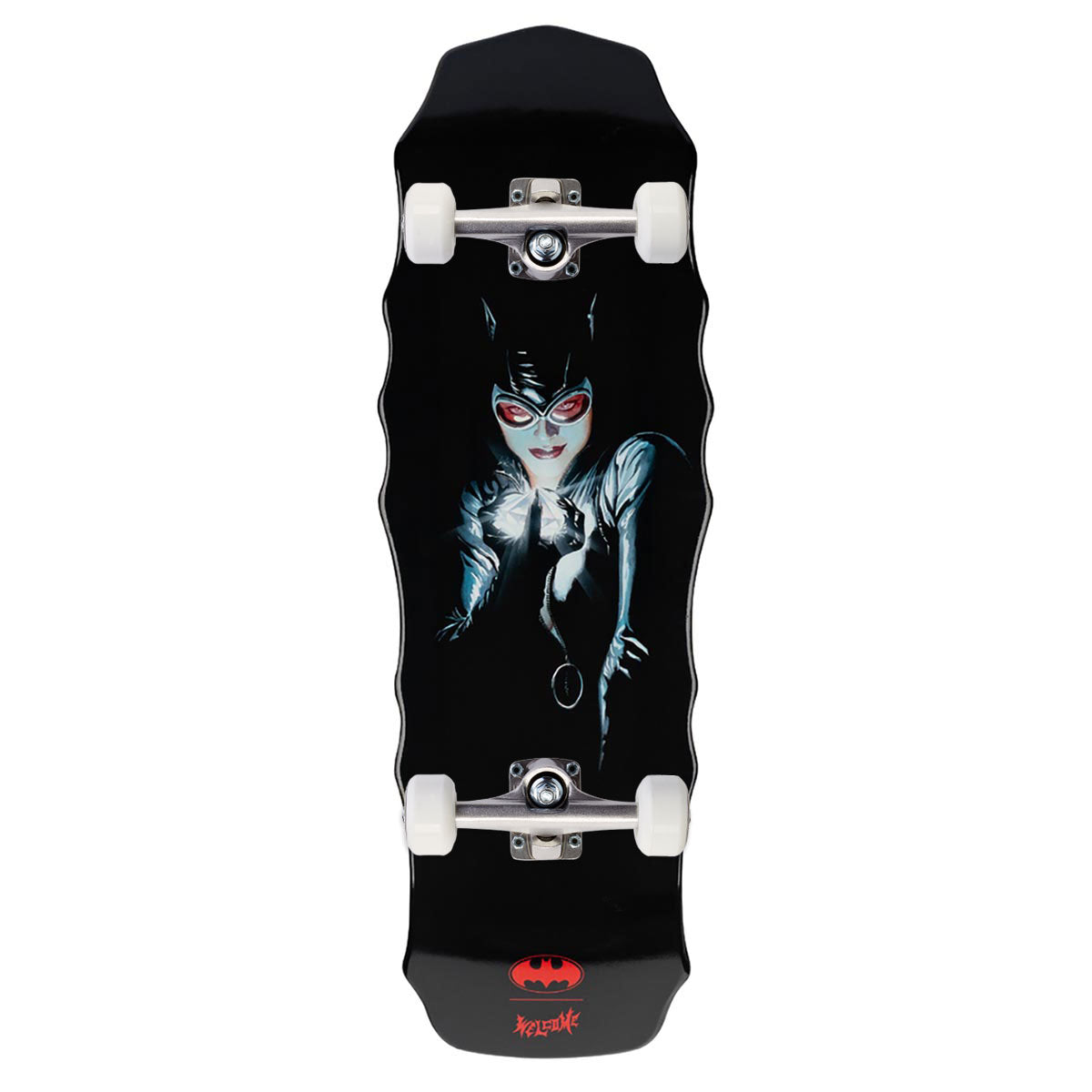 Welcome x Batman Catwoman On Widow Skateboard Complete - Black Dip - 10.00