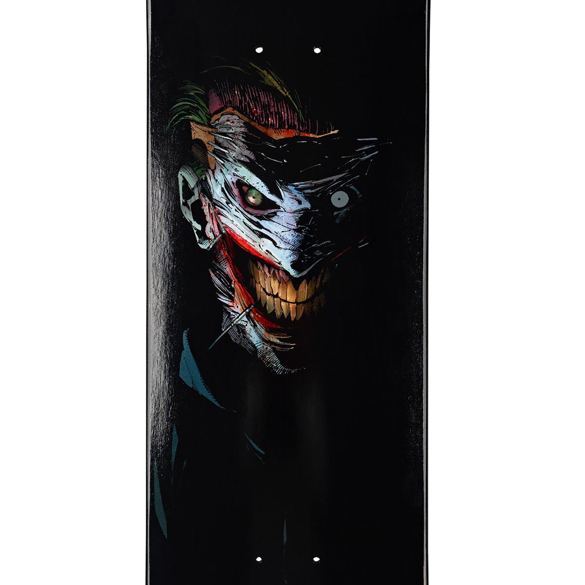 Welcome x Batman Joker On Popsicle Skateboard Deck - Black Dip - 8.00