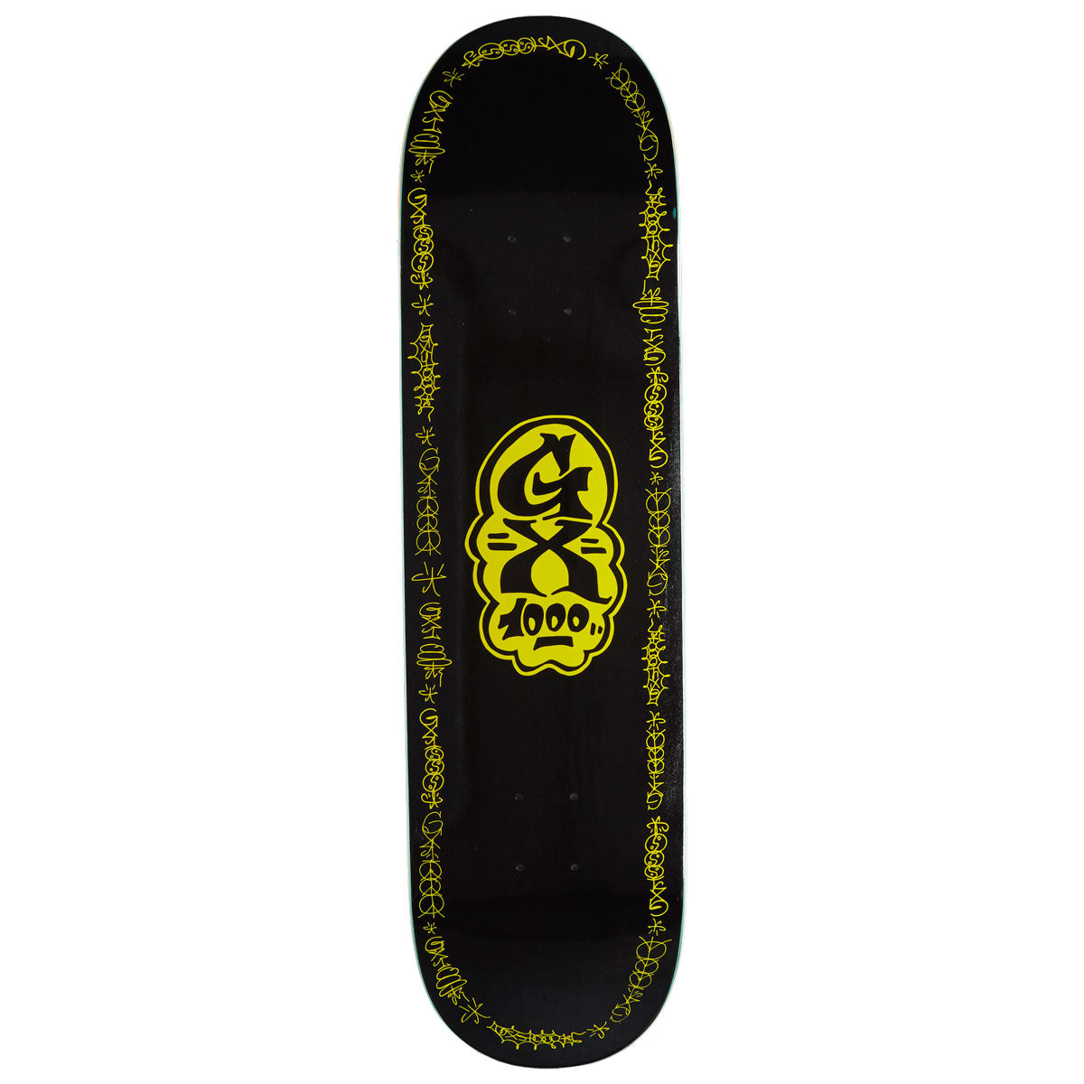 GX1000 Sketch Skateboard Deck - Black - 8.375