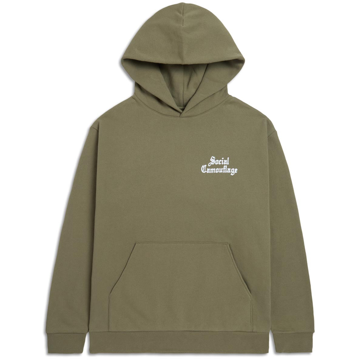 CCS Social Camouflage Bar Hoodie - Olive image 2