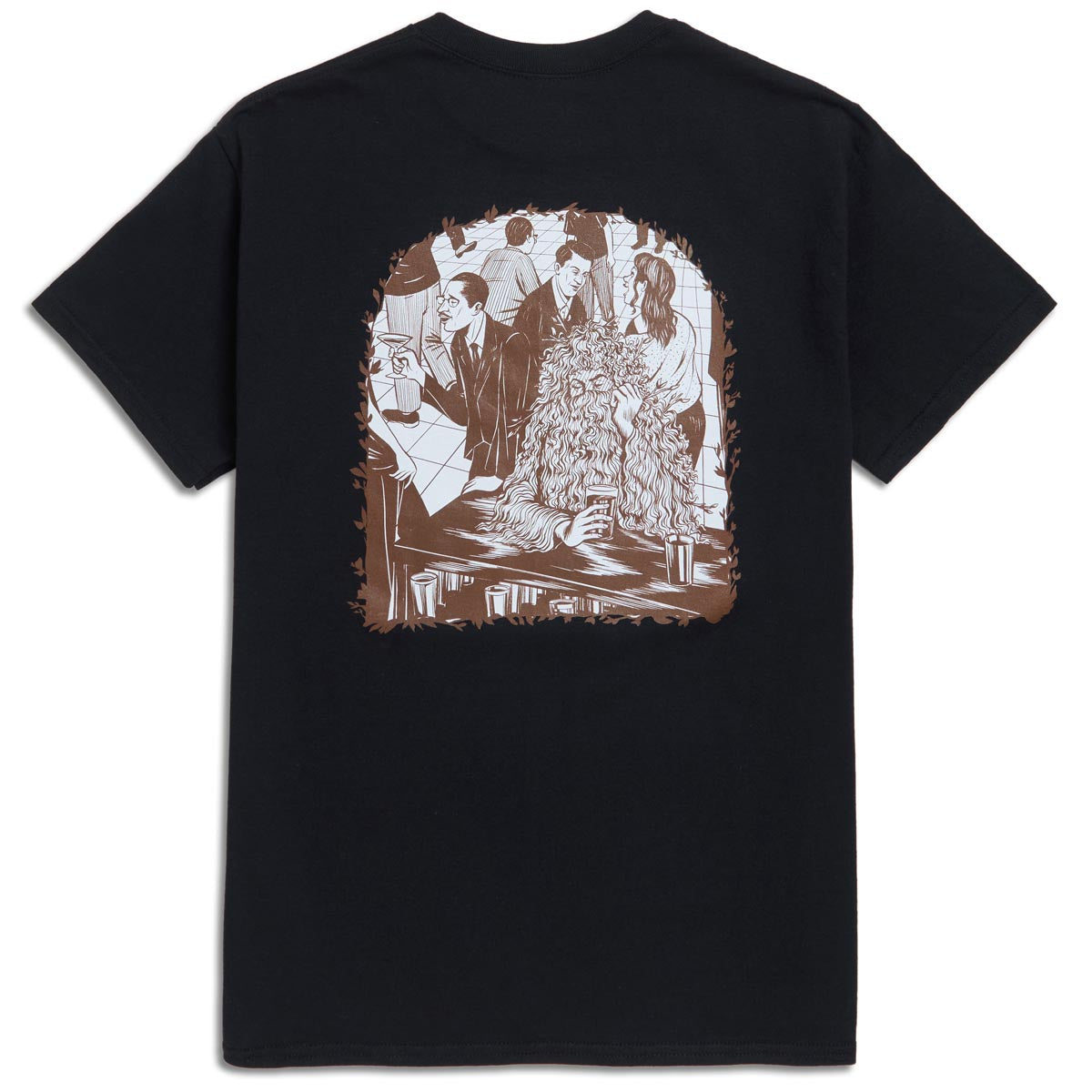 CCS Social Camouflage Bar T-Shirt - Black image 1