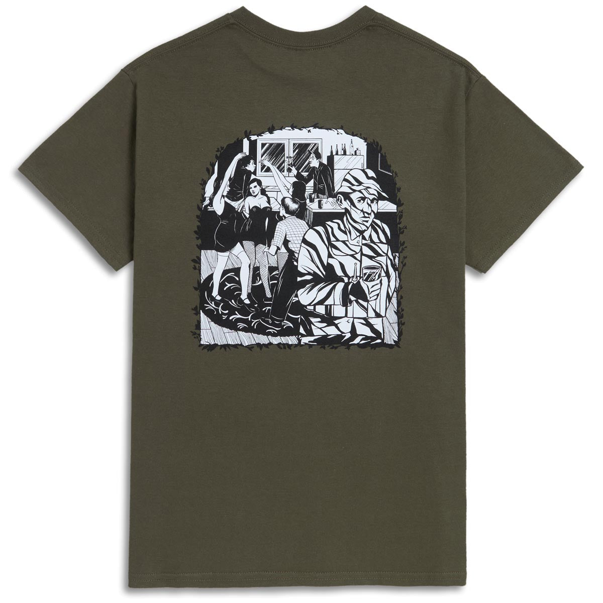 CCS Social Camouflage Party T-Shirt - Olive image 1