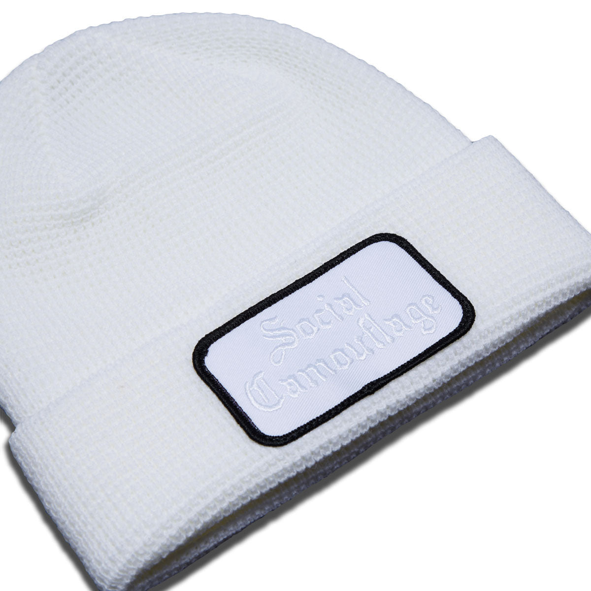 CCS Social Camouflage Patch Beanie - White image 2