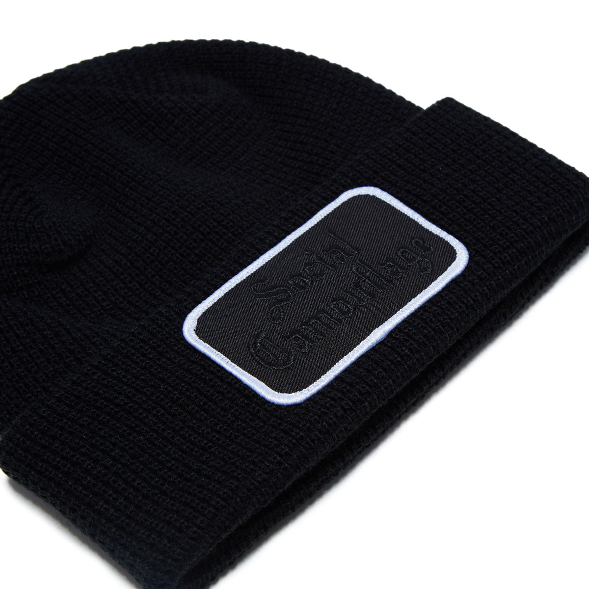 CCS Social Camouflage Patch Beanie - Black image 2