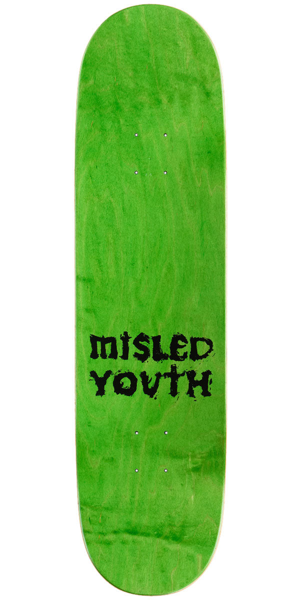 Zero Misled Font Skateboard Complete - Black - 8.50