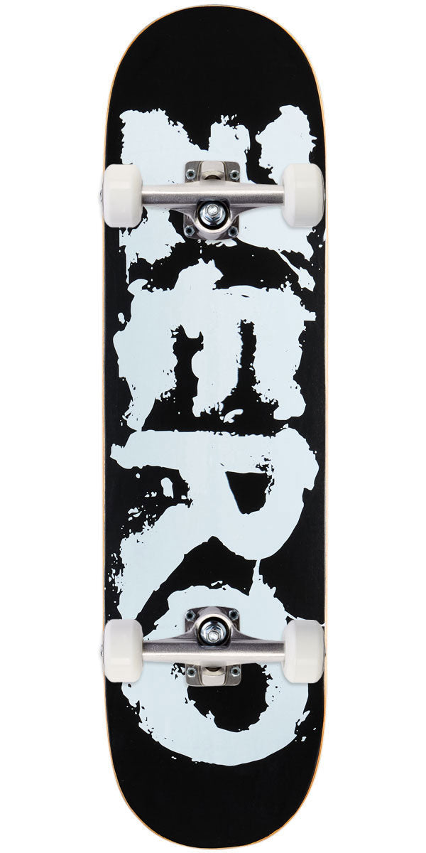 Zero Misled Font Skateboard Complete - Black - 8.50