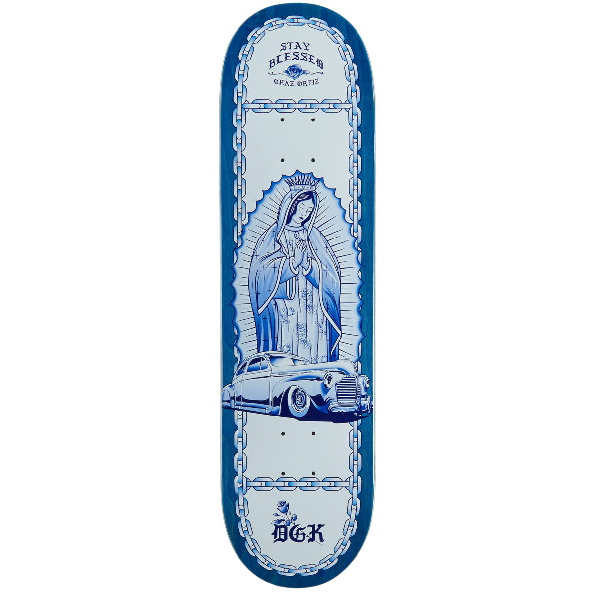 DGK Lo-Style Ortiz Skateboard Deck - 8.25