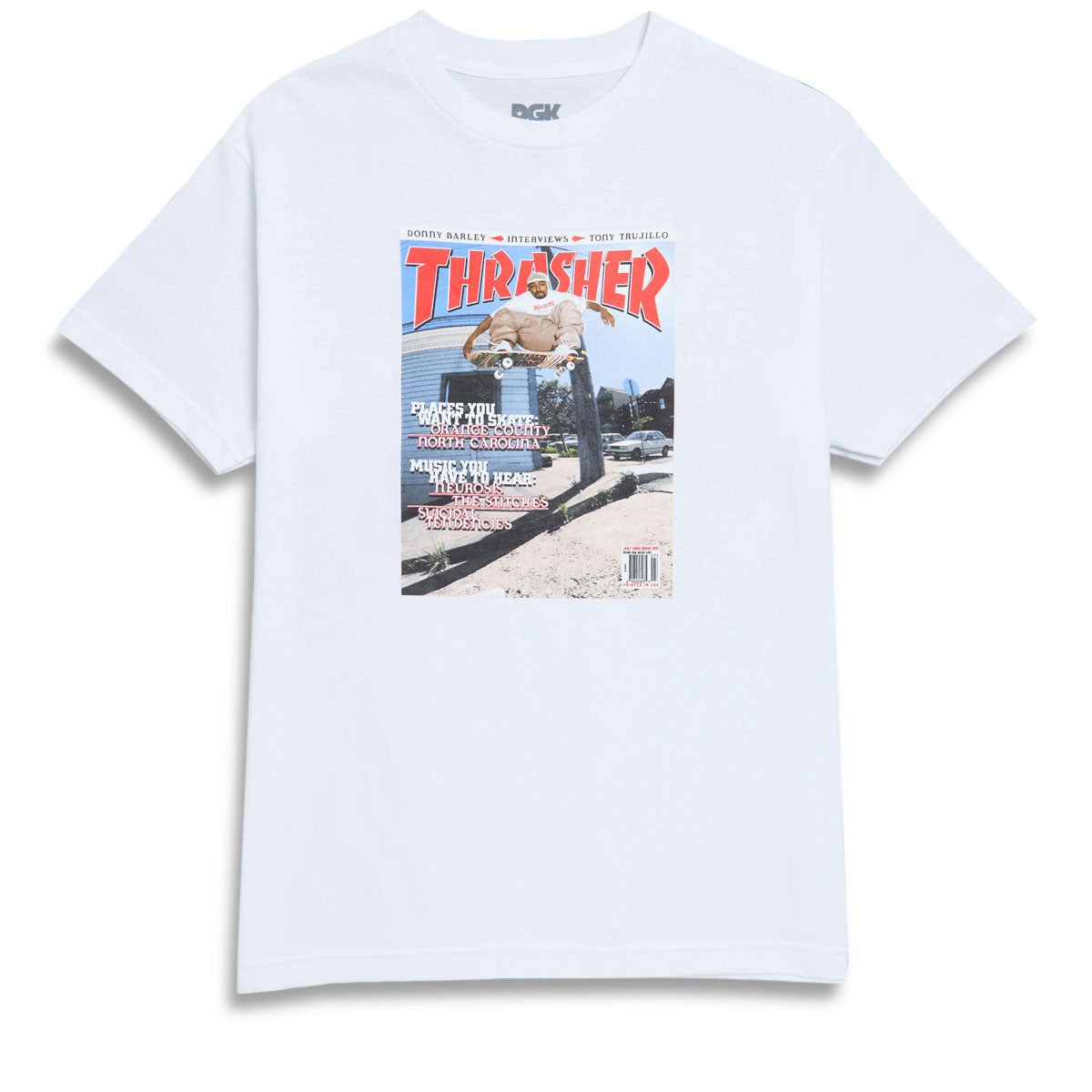 DGK x Thrasher Marcus McBride T-Shirt - White image 1