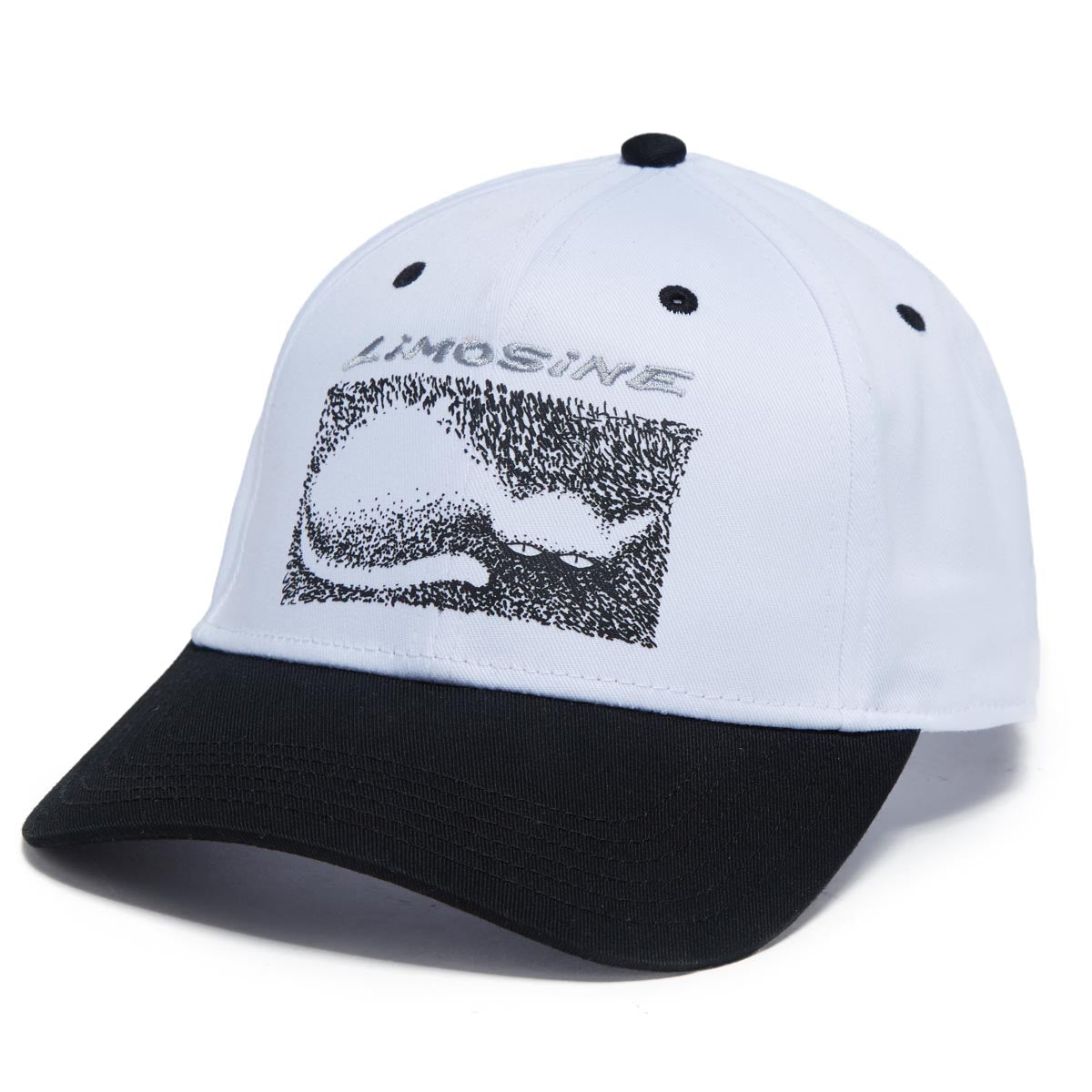 Limosine Cat Hat - White/Black image 1