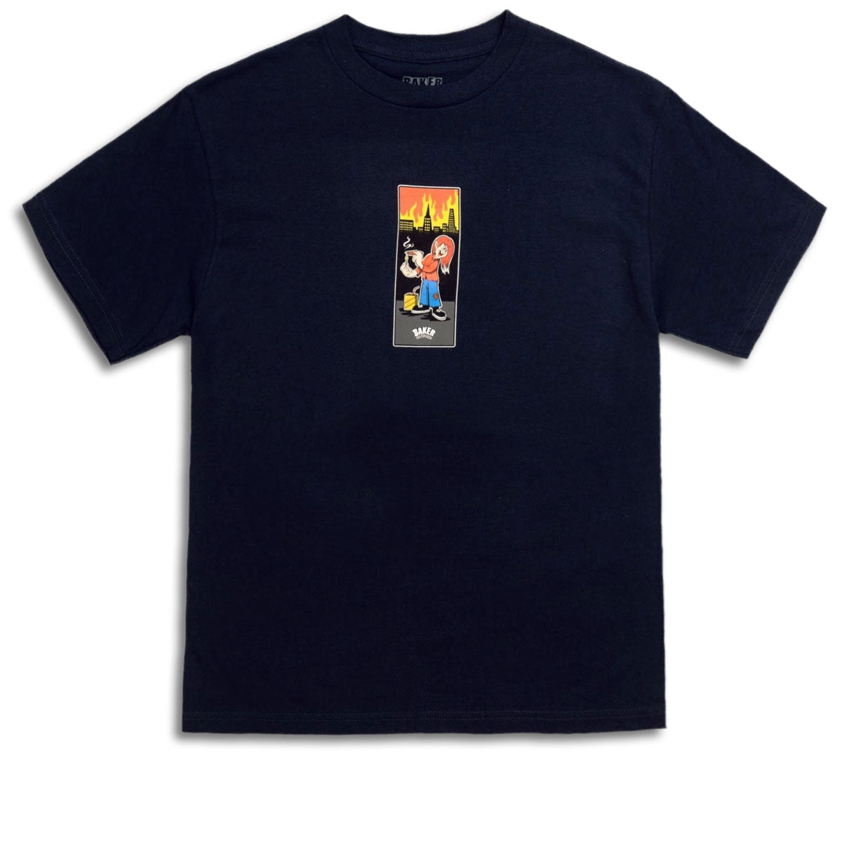 Baker Lampwick T-Shirt - Navy image 1