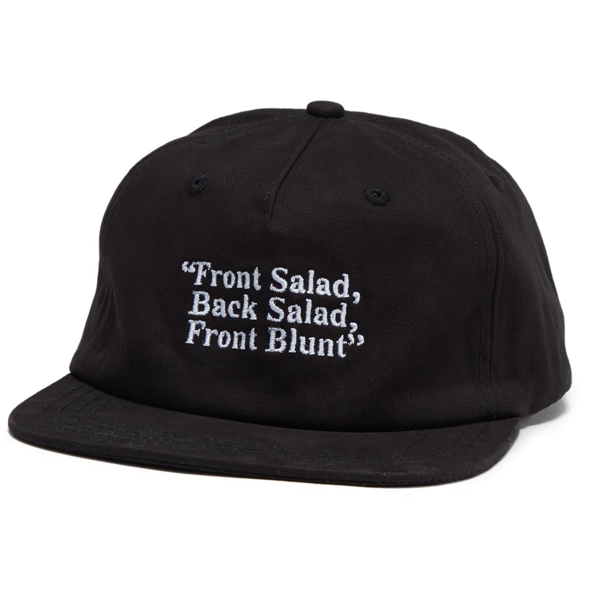 Jenkem Front Blunt Hat - Black image 1