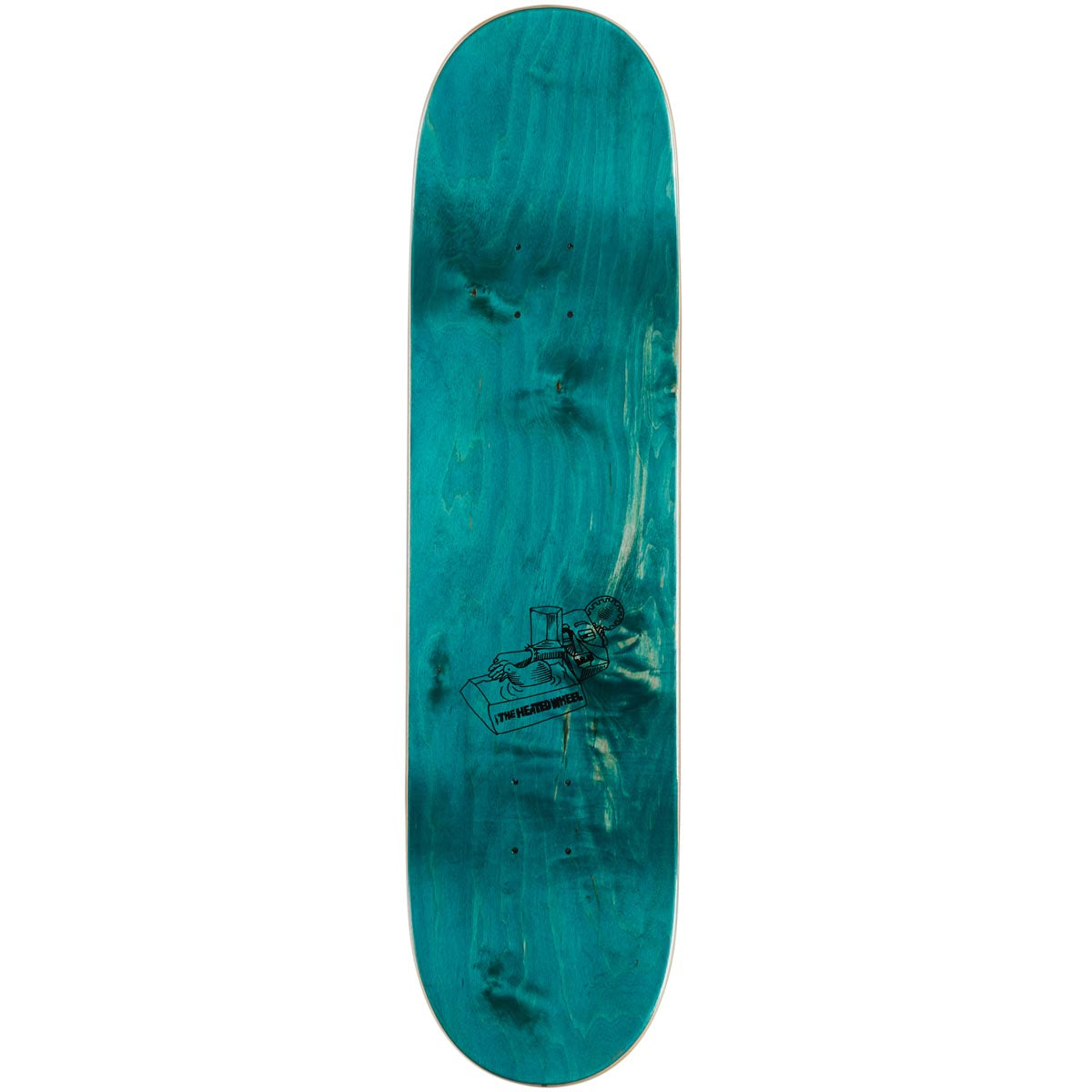 The Heated Wheel Eniz Fazliov Improv Skateboard Deck - 8.25