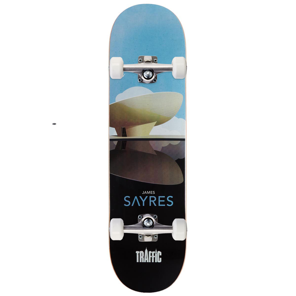 Traffic Sayres Cloud City Skateboard Complete - 8.50