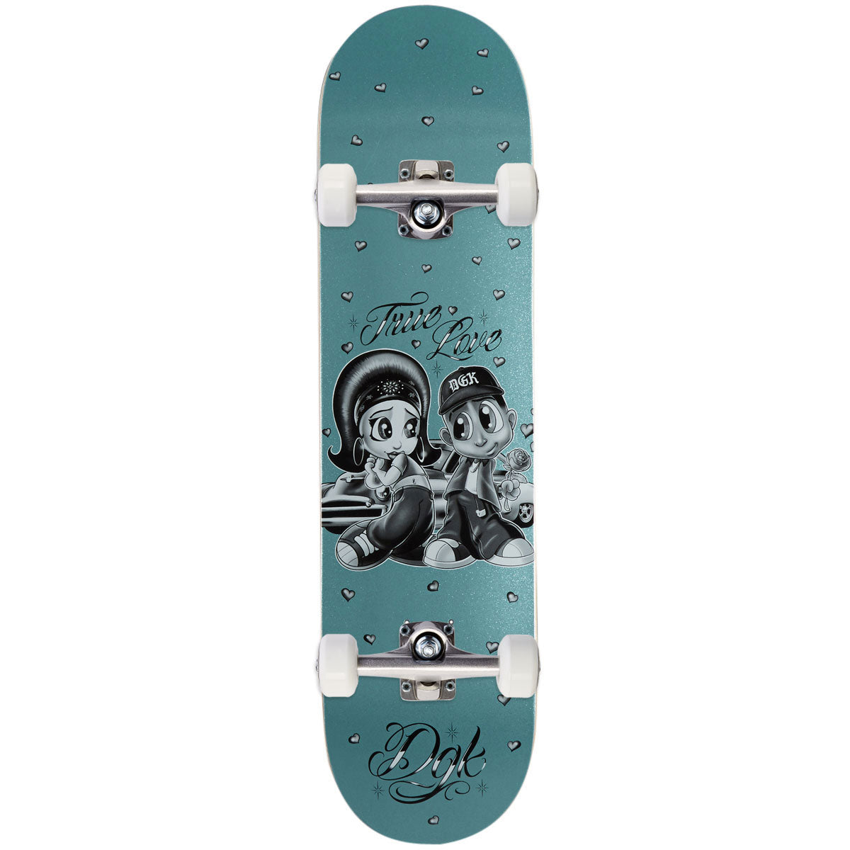 DGK Fool For You Skateboard Complete - 8.00