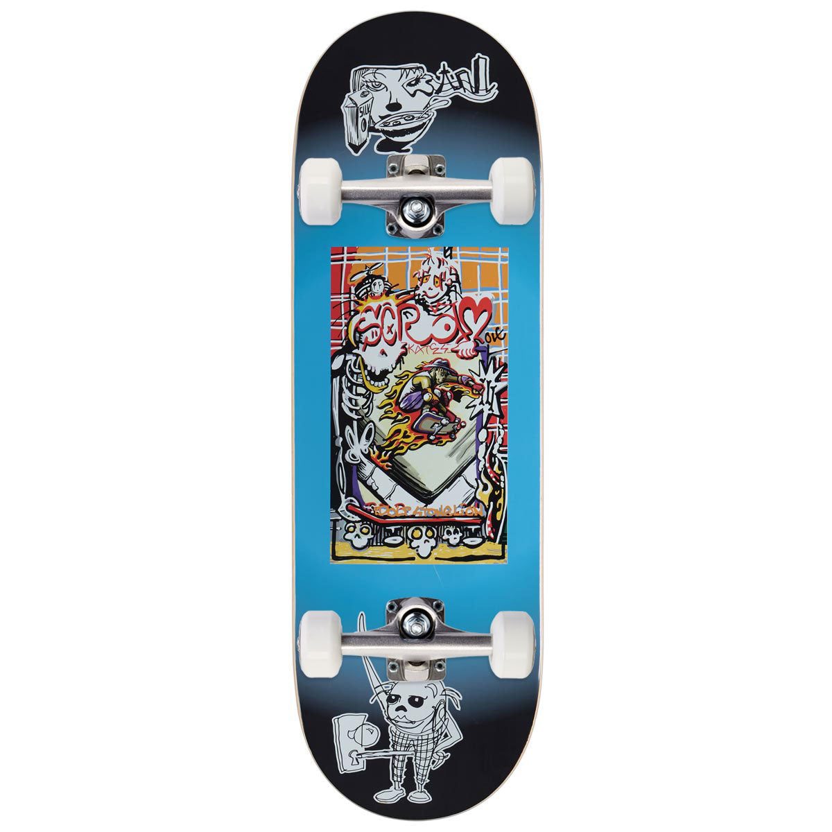 Scram Pop SU24 Skateboard Complete - 10.00