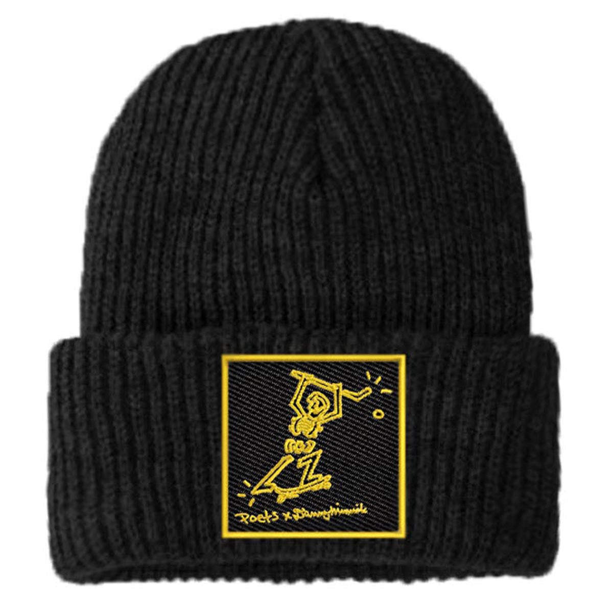 Poets x Minnick Beanie - Black image 1