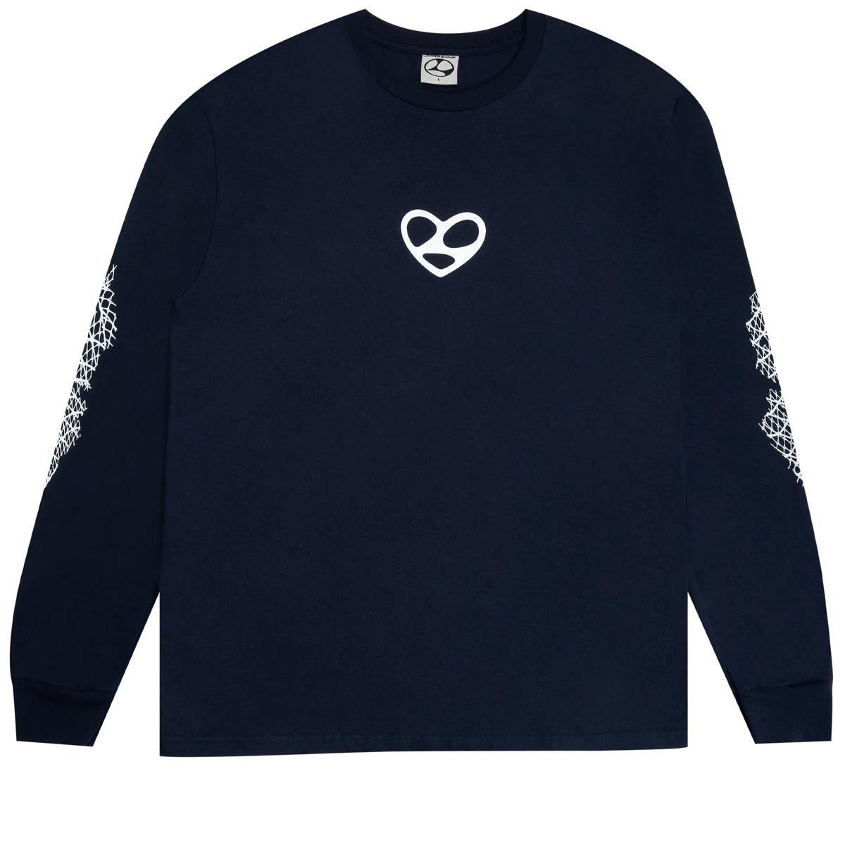 Limosine Temptress Long Sleeve T-Shirt - Navy image 1