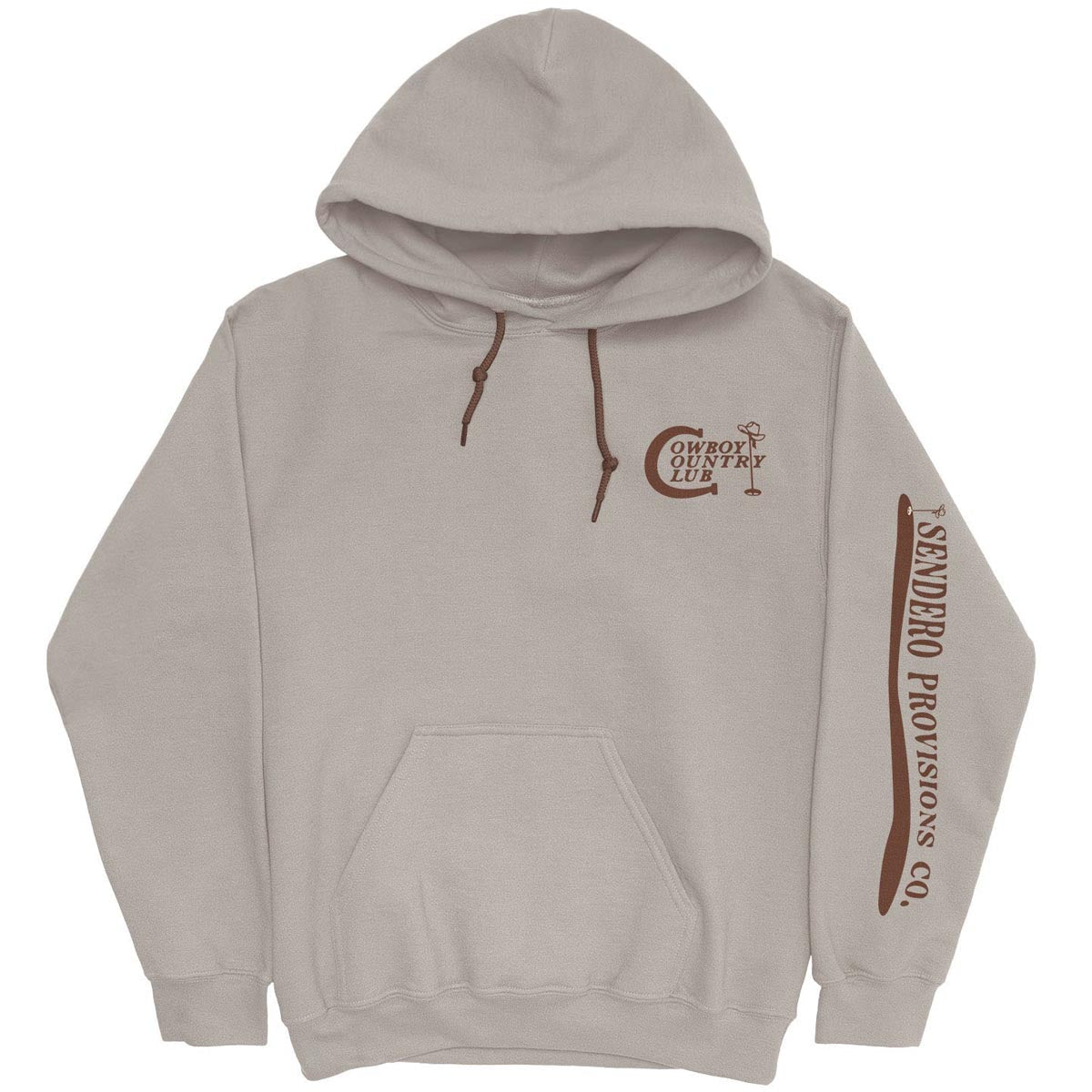 Sendero Cowboy Country Club Hoodie - Sand image 3