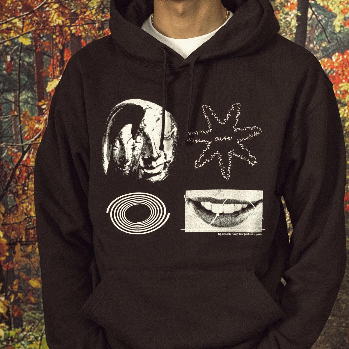 Quasi Point Hoodie - Black image 2