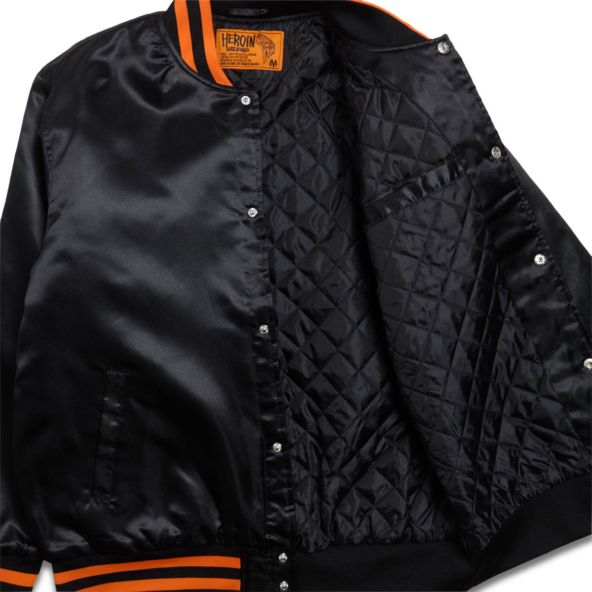 Heroin Shelloween Jacket - Black/Orange image 3