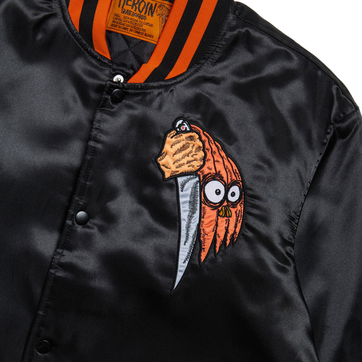 Heroin Shelloween Jacket - Black/Orange image 4