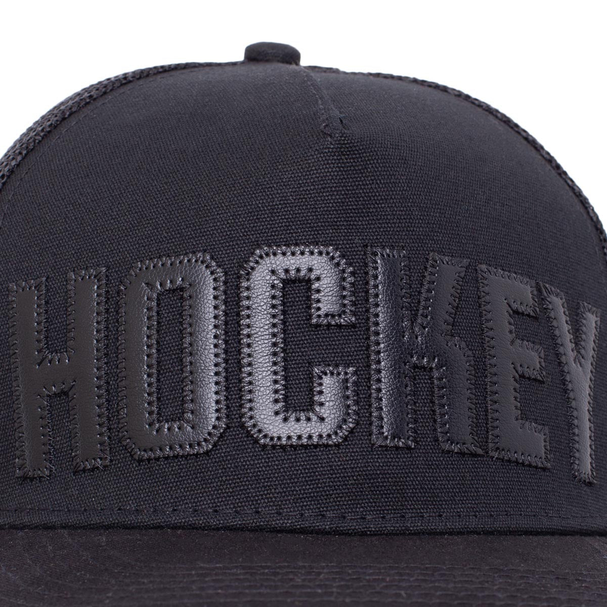 Hockey Truck Stop 3 Hat - Black image 3