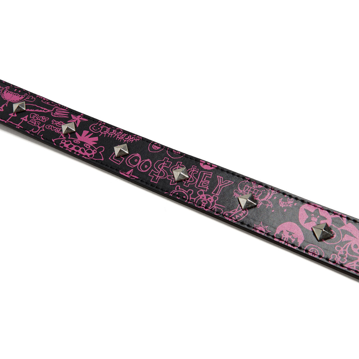 Loosey Franky Chaos Belt - Black/Pink Studded image 4