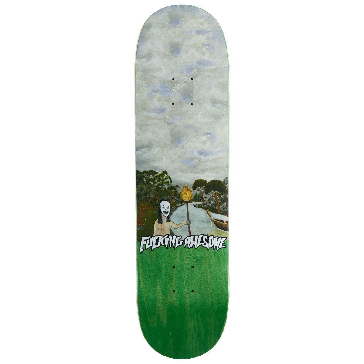 Fucking Awesome Aidan No World Order Skateboard Deck - 8.18