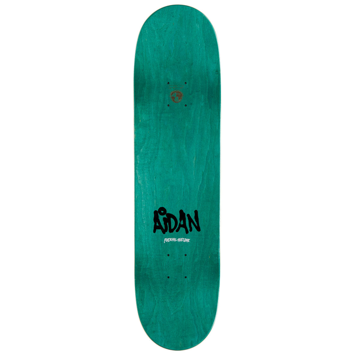 Fucking Awesome Aidan No World Order Skateboard Deck - 8.18