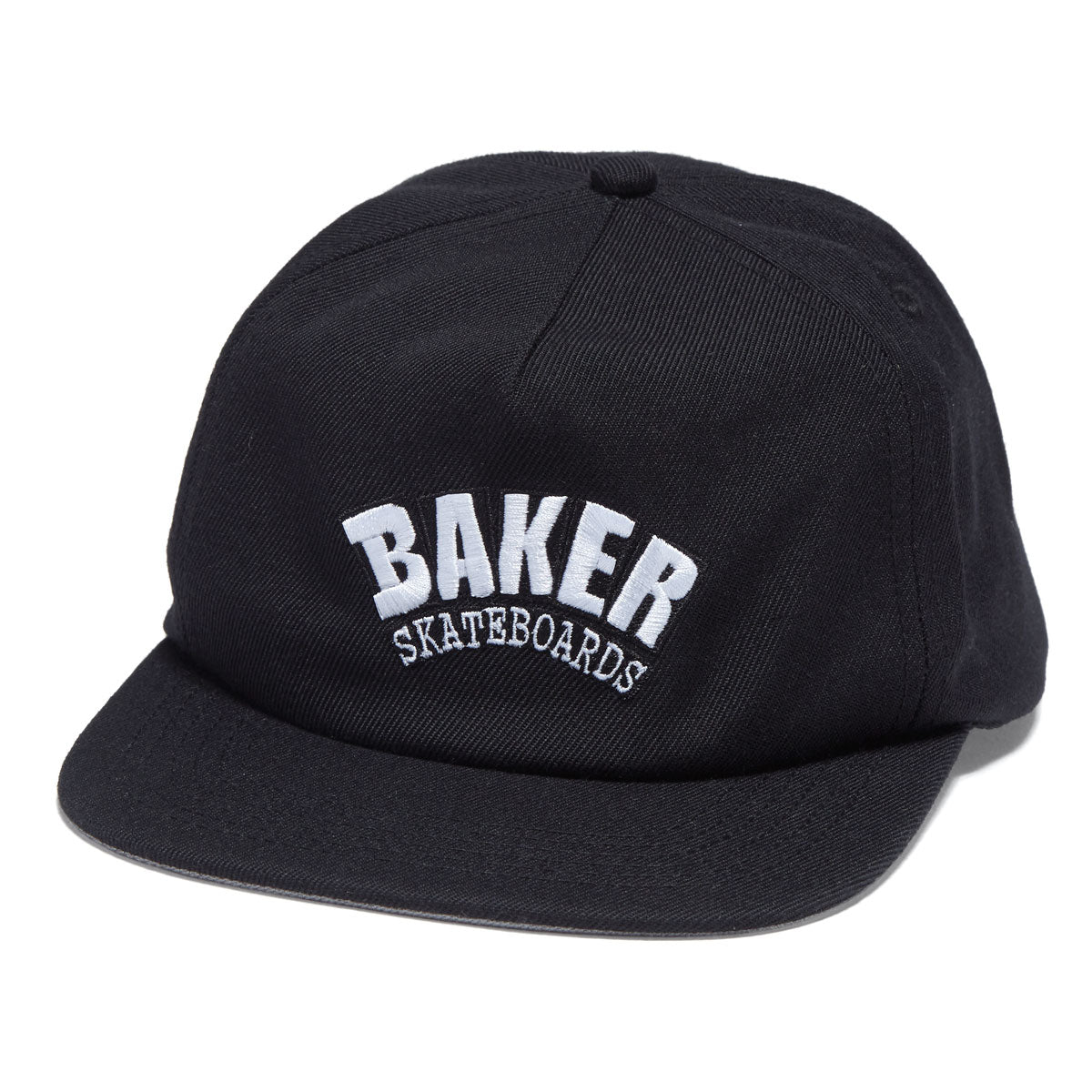 Baker Arch Logo Snapback Hat - Black image 1