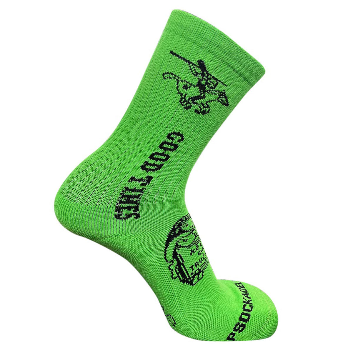 Psockadelic Good Times Socks - Green image 2