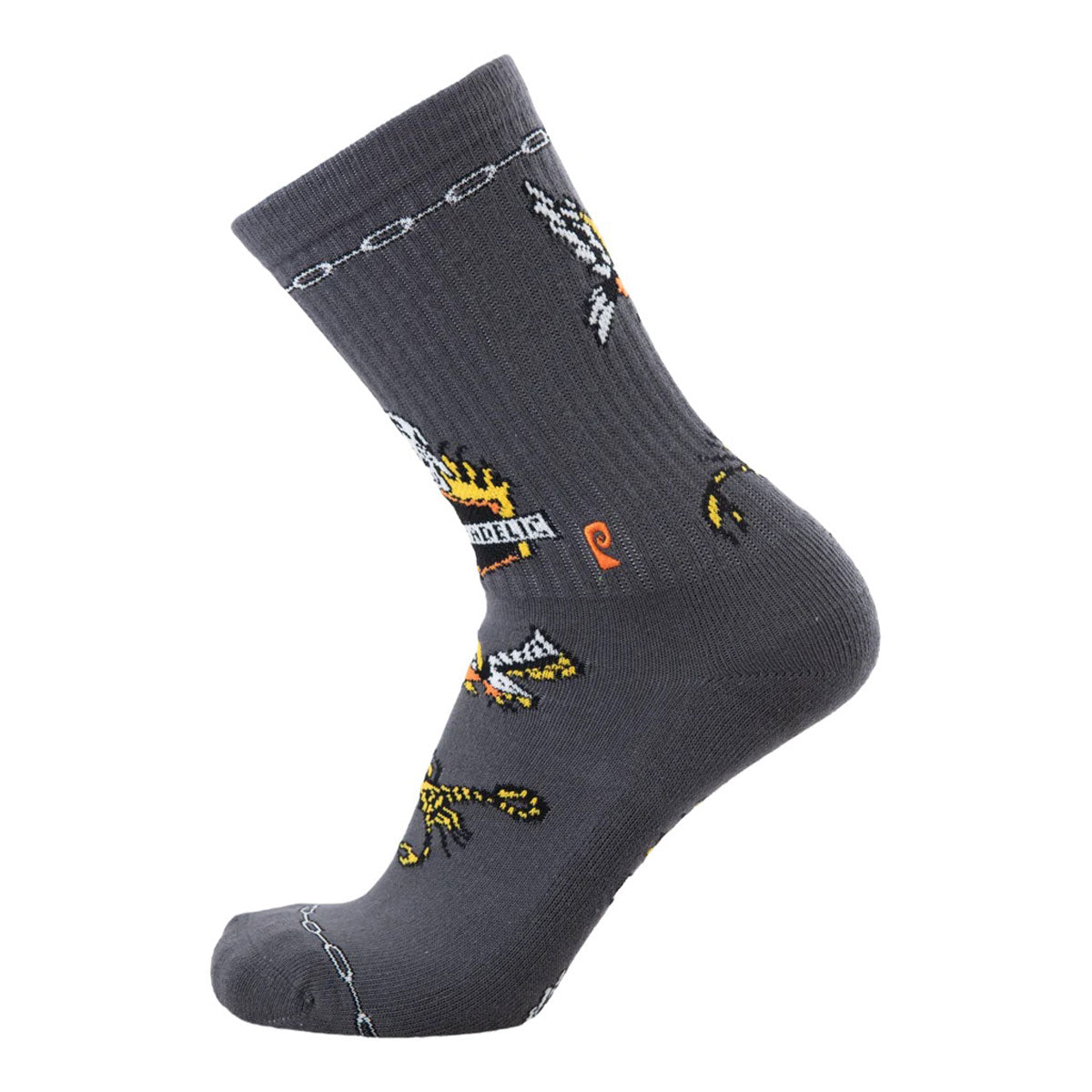 Psockadelic Born Free Socks - Grey image 1