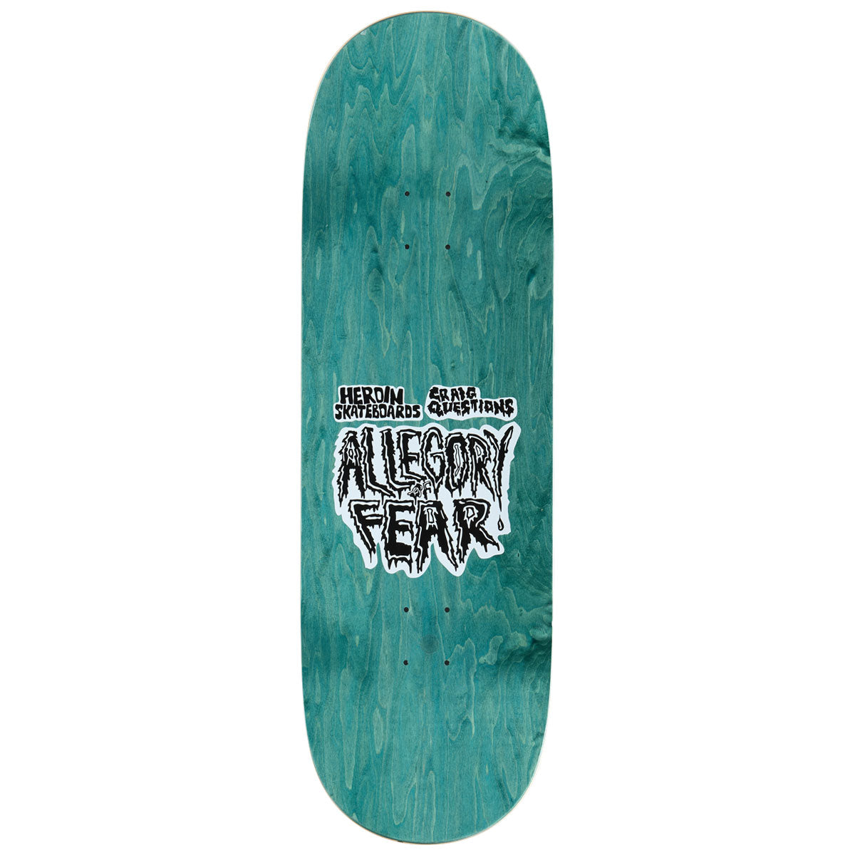 Heroin Craig Questions Allegory Of Fear Skateboard Deck - 10.00