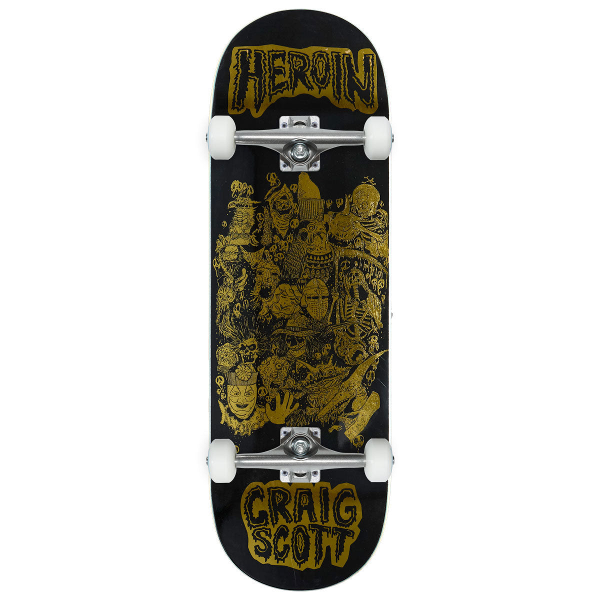 Heroin Craig Questions Allegory Of Fear Skateboard Complete - 10.00