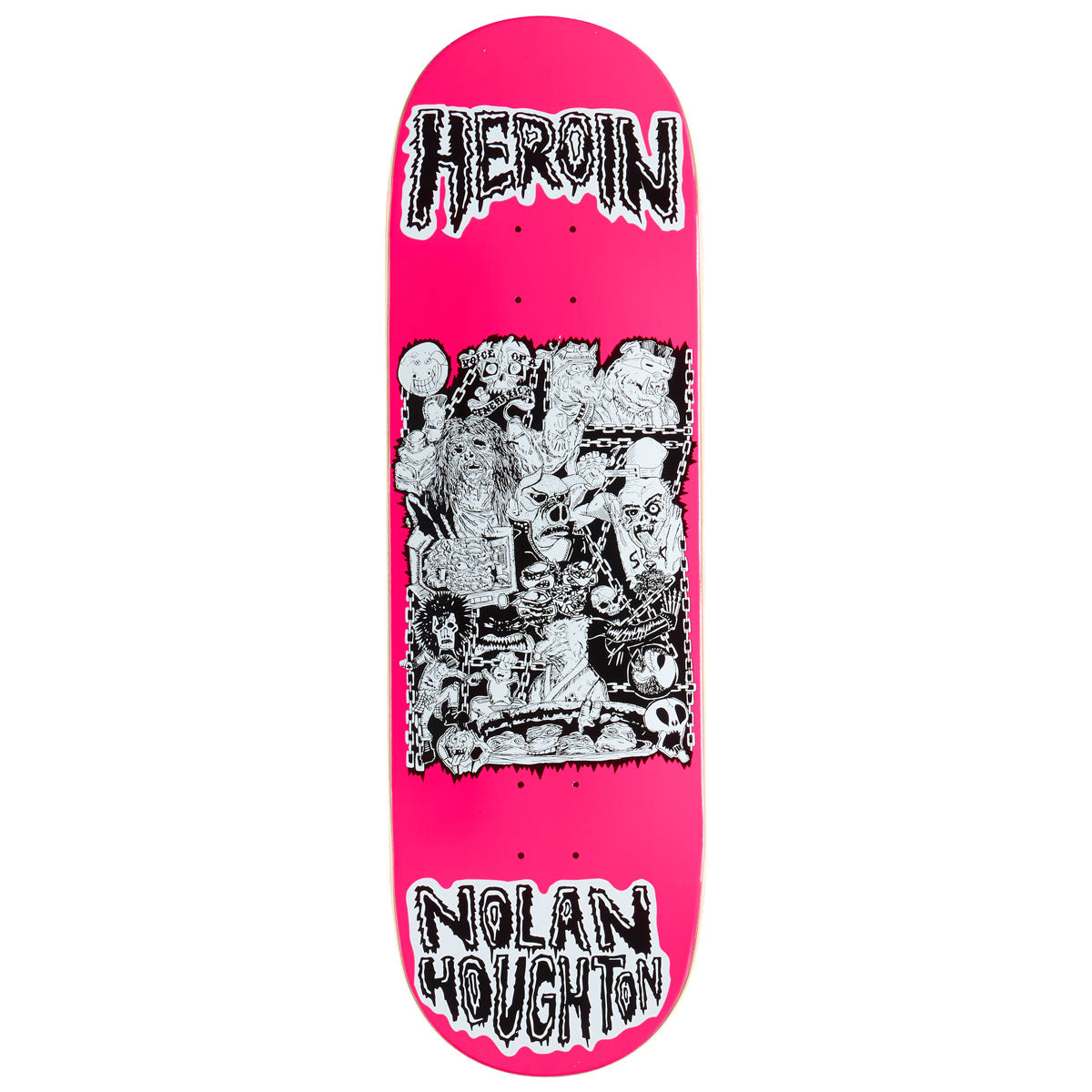 Heroin Nolan Houghton Allegory Of Fear Skateboard Deck - 9.50